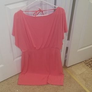 Jessica Simpson flutter sleeve mini dress